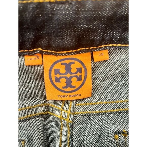 Tory Burch Super Skinny Dark Wash Jeans sz 29 EUC - Picture 9 of 11